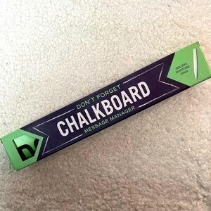 Knock Knock “Don't Forget” Adhesive Chalkboard Memo Manager